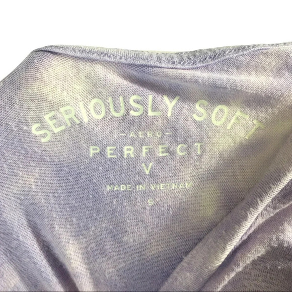 WS924 Aeropostale Seriously Soft Tie Dye Top S - Picture 5 of 6